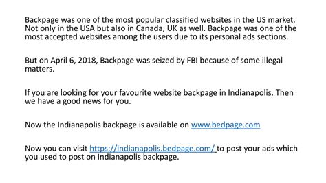 backpage indianapolis|Indianapolis Backpage Classifieds .